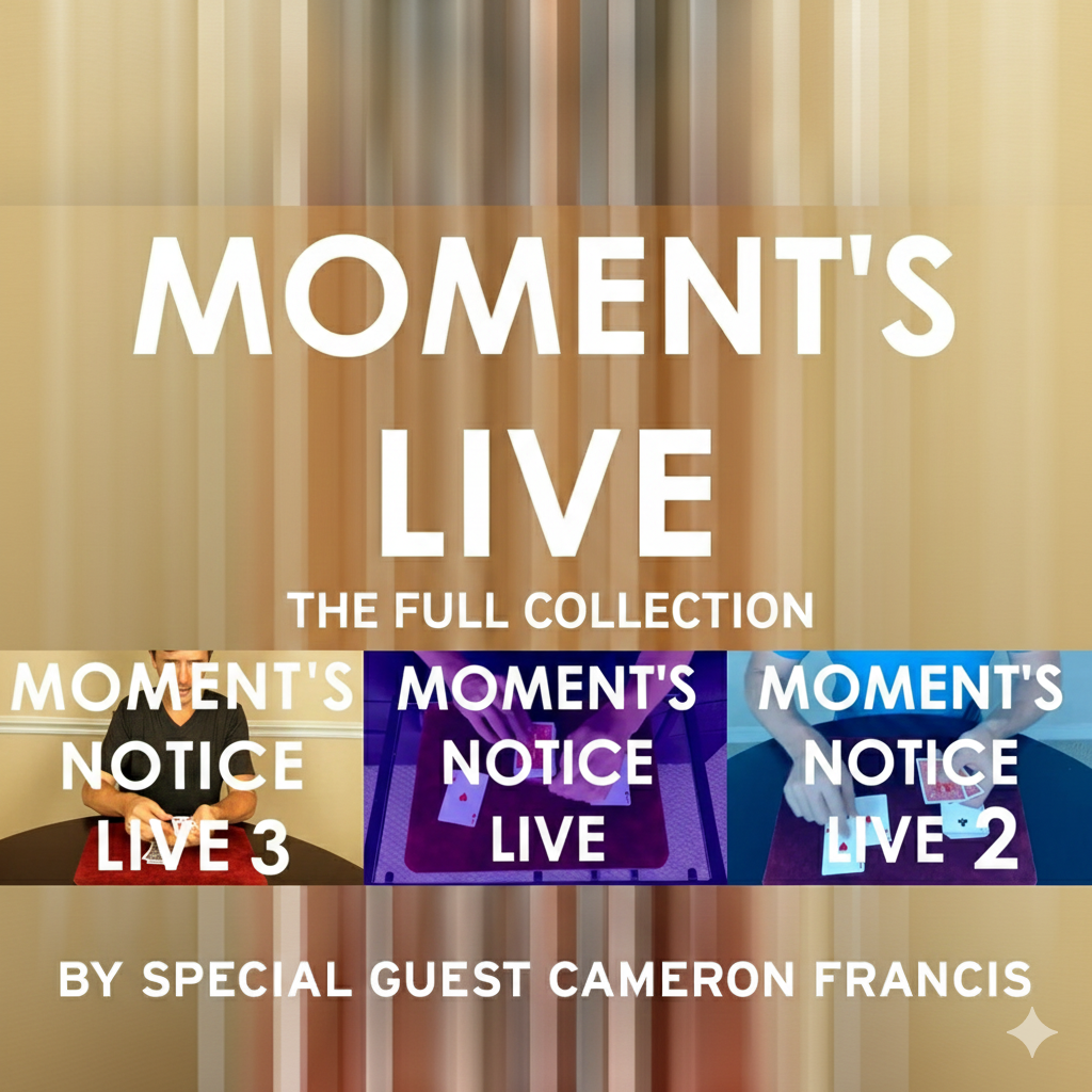 Moment's Notice LIVE The Full Collection by Cameron Francis